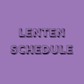 2025 Lenten Calendar