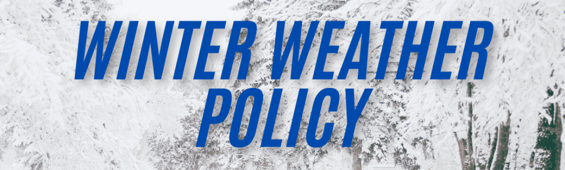 Winter Weather Policy